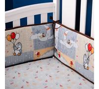 Barrière De Protection De Lit En Coton Pour Bébé,Pare-Chocs Épais,Garde-Corps Cpull Around Crash,Décor De Chambre De Bébé,4m,4 En 1 #C