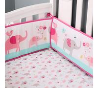 Barrière De Protection De Lit En Coton Pour Bébé,Pare-Chocs Épais,Garde-Corps Cpull Around Crash,Décor De Chambre De Bébé,4m,4 En 1 #F