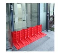 Barrière de protection d'urgence en forme de L en ABS pour garage, entrepôt, sous-sol - Set pour une défense efficace contre les inondations