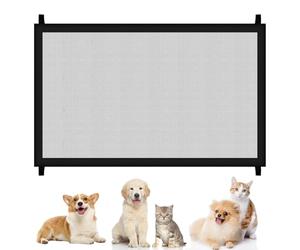 Barrière de protection, protection d'escalier, pour chien, sans perçage, 110 x 72 cm, barrière de protection d'escalier, pour animaux de compagnie, chat