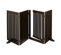 Barrière de sécurité marron à 4 pans - 4052025391911