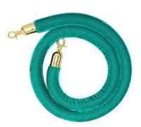 Barrière de sécurité à 3/4/5 cordes for le contrôle des foules, corde support en velours for les salons automobiles, événements sur tapis et barrières file d'attente(D,1m/3.3ft)
