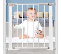 Barrière de Sécurité à Pression,Barrière de Sécurité Extensible,Barrière de Sécurité Enfant,Barrière de Sécurité Easy Lock,de 77 à 84 cm/30 à 33 pouces (77-84cm/30-33in)
