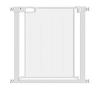 Barrière de sécurité animaux réglable acier ABS blanc
