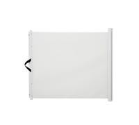 Barrière de sécurité barrière animaux rétractable automatique 1,15L x 0,83H m teslin métal blanc