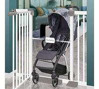 Barrière de Sécurité Barrière,Porte Bébé de Sécurité à Fermeture Automatique,Barrière pour Bébé et pour les Chiens,Auto-Close,pour La Maison,Les Escaliers,Les Portes (98-105cm/39-41in)