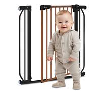 Barrière de sécurité bébé LIONELO Truus Slim - 75-105 cm - Fixation par pressio - Sans perçage - Ouverture à double sens -
