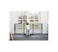 BabyDan Flex L, 90-223 cm, Barrière d'escalier/Séparateur de pièce, Blanc, Fabriqué au Danemark - Barrière pour bébé/Barrière de sécurité (Barrière pour animaux/Barrière pour chien/Parc pour chien)