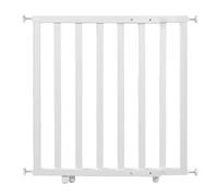 roba Barrière de Sécurité Enfant Extensible - Bois Blanc - sans Perçage - pour Porte et Escalier - Largeur Réglable de 62 - 106 cm