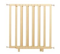 Barrière de sécurité bébé - ROBA - Pour porte et escalier - De 62 à 106 cm - Bois naturel
