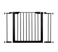 Barrière De Sécurité Bébé Springos® - Escaliers, Portes 75-103 Cm - Métal - Noir Multicolore