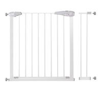 Barrière De Sécurité Bébé Springos - Portillon - Blanc - Largeur 76-99 Cm Multicolore