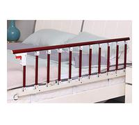 Barrière de sécurité de lit pour personnes âgées, main courante latérale pliable pour personnes âgées, barre de pare-chocs pour lit, garde-corps de soutien pour handicap pour plus de stabilité et de