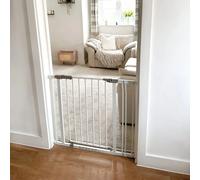 Dreambaby Barrière de sécurité Ava G2095BB – Double verrouillage – Blanc 75–81 cm