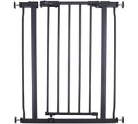 Barrière de sécurité - DREAMBABY - AVA - Montée par pression - 61-68 x 75 cm - Double verrouillage - Anthracite