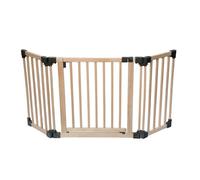Barrière de sécurité en bois SAFETOTS - Panneaux multiples de 96,5 à 176,5 cm - Pare-feu