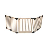 Barrière de sécurité en bois Safetots - Panneaux multiples - Pare-feu - 96,5 à 256 cm