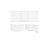 Barriere de sécurité enfant - Discovery 3 - DREAMBABY - 74,5 cm a 1,95 cm - Blanc