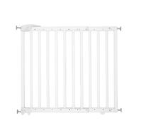 Badabulle Barrière de Sécurité Deco Pop - Barrière Extensible pour Ouverture de 63 à 106cm - Fixation Vis, Blanc