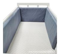 Barriere de Securite Enfant Lit, Barrière de Sécurité de Enfant Lit 100% Coton, Protection Anti-Chute, Bedding Maternelle Voyage pour la Chambre à Coucher et la Maison, Hauteur 400×30 cm (Z)