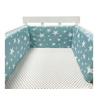 Barriere de Securite Enfant Lit, Barrière de Sécurité de Enfant Lit 100% Coton, Protection Anti-Chute, Bedding Maternelle Voyage pour la Chambre à Coucher et la Maison, Hauteur 200×30 cm (U)