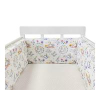 Barriere de Securite Enfant Lit, Barrière de Sécurité de Enfant Lit 100% Coton, Protection Anti-Chute, Bedding Maternelle Voyage pour la Chambre à Coucher et la Maison, Hauteur 220×30 cm (D)