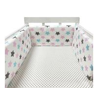Barriere de Securite Enfant Lit, Barrière de Sécurité de Enfant Lit 100% Coton, Protection Anti-Chute, Bedding Maternelle Voyage pour la Chambre à Coucher et la Maison, Hauteur 300×30 cm (B2)