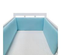 Barriere de Securite Enfant Lit, Barrière de Sécurité de Enfant Lit 100% Coton, Protection Anti-Chute, Bedding Maternelle Voyage pour la Chambre à Coucher et la Maison, Hauteur 200×30 cm (K)