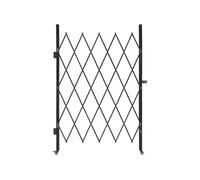 Barrière de sécurité extensible 126x197,5 cm en acier verrouillable