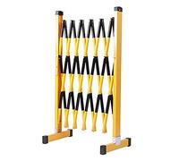 Barrière de sécurité extensible - Clôture de circulation portable pour la sécurité routière, utilisation Ga, chantier Ber, réglable, légère, facile à installer