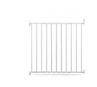 Barrière de sécurité extensible métal blanche