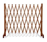 Barrière de sécurité extensible Terre Jardin 30-140 x 90 cm, sans perçage, en bois, pour chiens et animaux