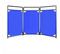 Barrière de sécurité légère à 3 panneaux - Clôture de circulation portable pour événements en plein air - Contrôle de la foule et sécurité routière - Installation facile durable pour une gestion