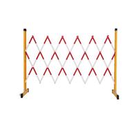 Barrière de sécurité mobile, clôture de sécurité rétractable, portail d'allée rétractable avec clôture en aluminium, garde-corps extensibles industriels, sécurité portable pliable à 270°, ca
