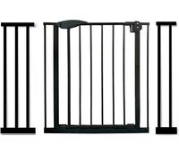 Barrière de sécurité noire pour escaliers et portes