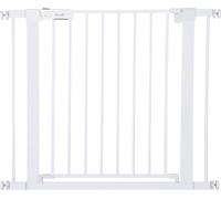 Barrière de sécurité PawHut, barrière d'escalier, barrière pour chien sans percer, 75-96 cm Barrière réglable, barrière de sécurité bébé à fermeture automatique, pour enfants et animaux domestiques, a