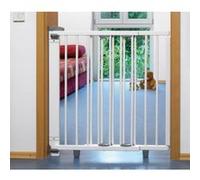 Barrière de sécurité pivotante bois blanc porte 68 à 109 cm GEUTHER Blanc G