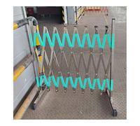 Barrière de sécurité portable pliable 1,2 x 3 m Barrière de stationnement temporaire pour événements en plein air et ateliers Solution mobile de contrôle des foules