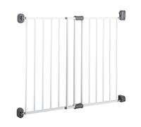 Barrière De Sécurité Pour Bébé Roba - Easy Step En Métal - Réglable 60 À 97 Cm - Blanc Blanc