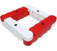 Barrière de sécurité pour Piste de Karting intérieure - Barrière de sécurité Bleue pour Parcs d'attractions et centres commerciaux, idéale pour Les allées d'auto-tamponneuses (1200x220x180mm