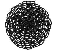 Barrière de sécurité réglable en plastique 10 m for le contrôle des foules, allée, parking, avertissement, barrière routière à maillons chaîne Pour Le Contrôle Des Foules