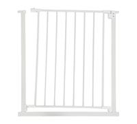 Barrière de sécurité Relaxdays pour escalier, 75-80 cm, sans perçage, Bébé et Enfant, Barrière à Fixer, Blanche