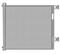 Barriere de Securite Retractable 0-300cm, Barriere de Securite Enfant Extensible, Barriere Chien Opération à Une Main, pour Escaliers, Couloirs, Cuisine, Intérieur et Extérieur (Color : Gray)