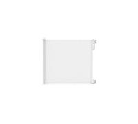 VOUNOT® Barrière de sécurité rétractable à 180cm blanc - Double verrouillage à une main - Pour bébé enfant et chien