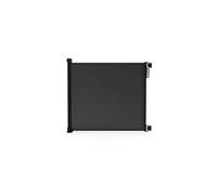 vounot® Barrière de Sécurité Rétractable 0 à 180cm pour Chiens Barrière d’Escalier et de Portes Barrière Relocalisable et Enroulable Noir