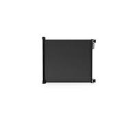 VOUNOT® Barrière de sécurité rétractable à 180cm noir - Double verrouillage à une main - Relocalisable et enroulable