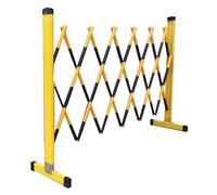 Barrière de sécurité rétractable, circulation avec roues pivotantes for une maniabilité aisée, garde-corps en métal, convient à une utilisation extérieure et aux centres(Color1,1.2x2m)