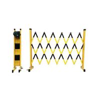 Barrière De Sécurité Rétractable Portable, Barrière De Sécurité Pliante, Barrière Accordéon Extérieure, For Parkings, Chantiers De Construction, Usines, Centres Commerciaux(Color2,600cm)