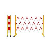 Barrière De Sécurité Rétractable Portable, Barrière De Sécurité Pliante, Barrière Accordéon Extérieure, For Parkings, Chantiers De Construction, Usines, Centres Commerciaux(Color1,300cm)