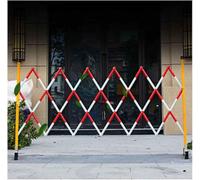 Barrière de sécurité routière, Barrière de sécurité extérieure pliable for allée et garage, 1,2 x 4 m(1.2 * 4m)